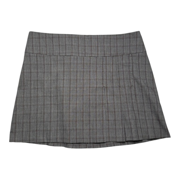 Made in Italy United of Benetton Plaid Pleat Mini Skirt - Picture 1 of 4